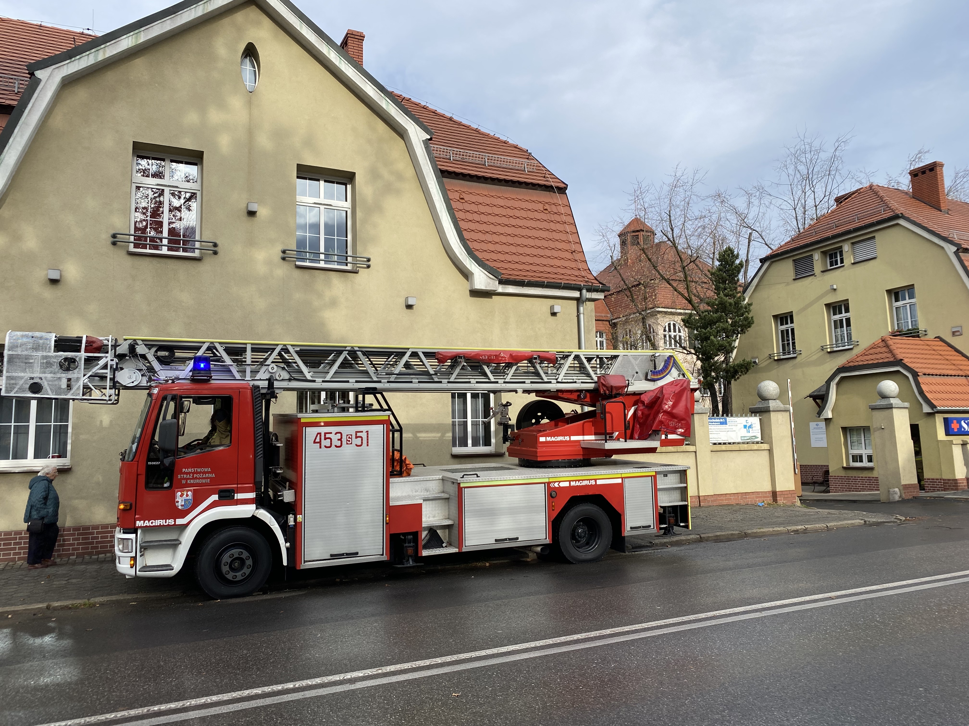 Straż szpital knurów