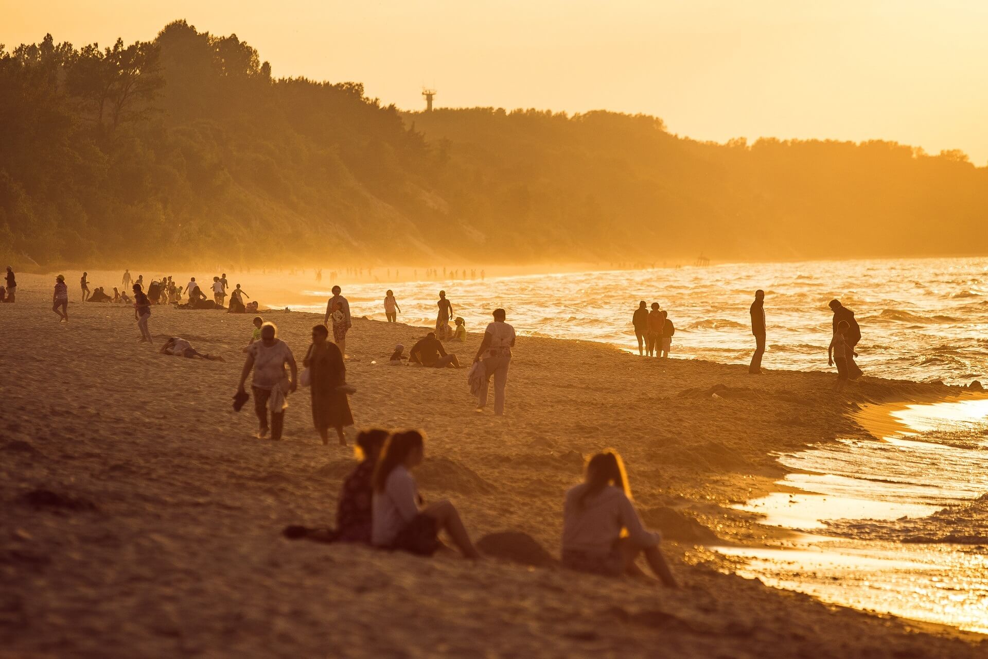 Plaża we Władysławowie fot Konrad Kędzior