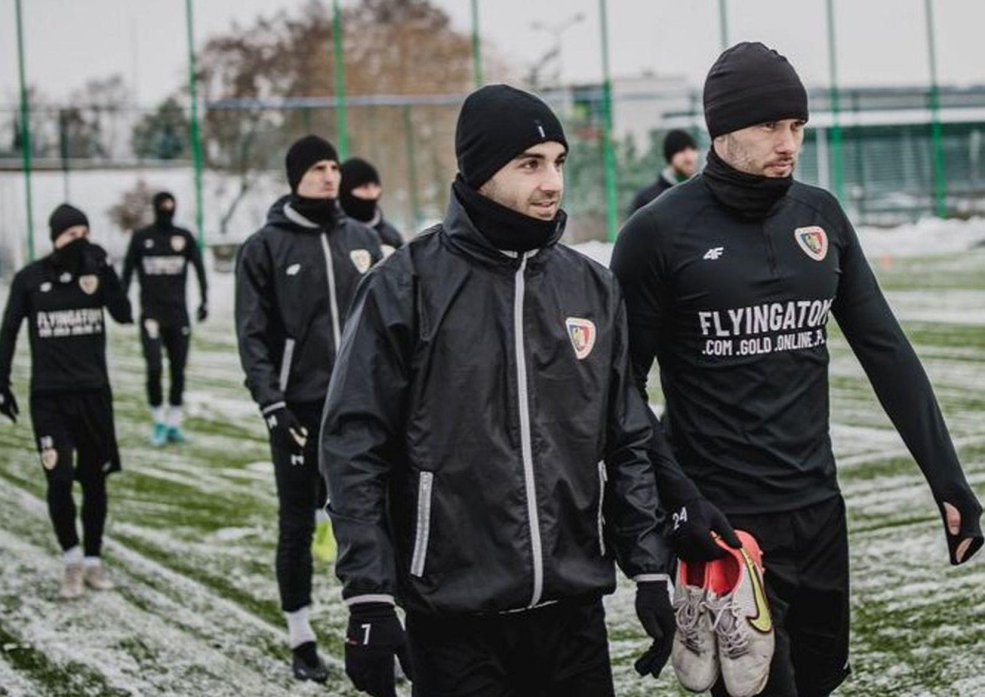 Piast gliwice trening zima Piast gliwice trening zima