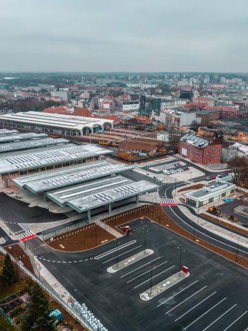 Centrum Przesiadkowe z góry Centrum Przesiadkowe z góry