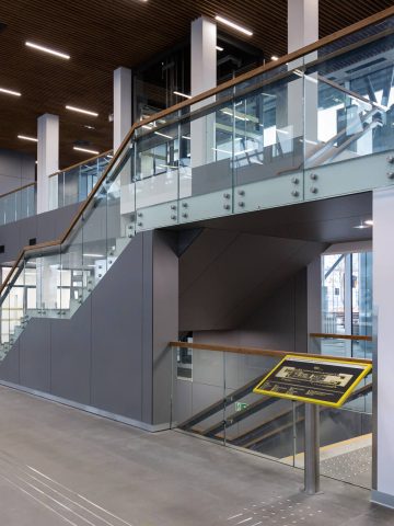 Wnętrze Centrum Przesiadkowego Wnętrze Centrum Przesiadkowego