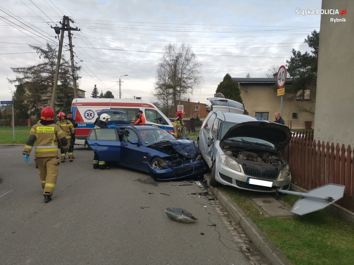 Wypadek Czerwionka Leszczyny