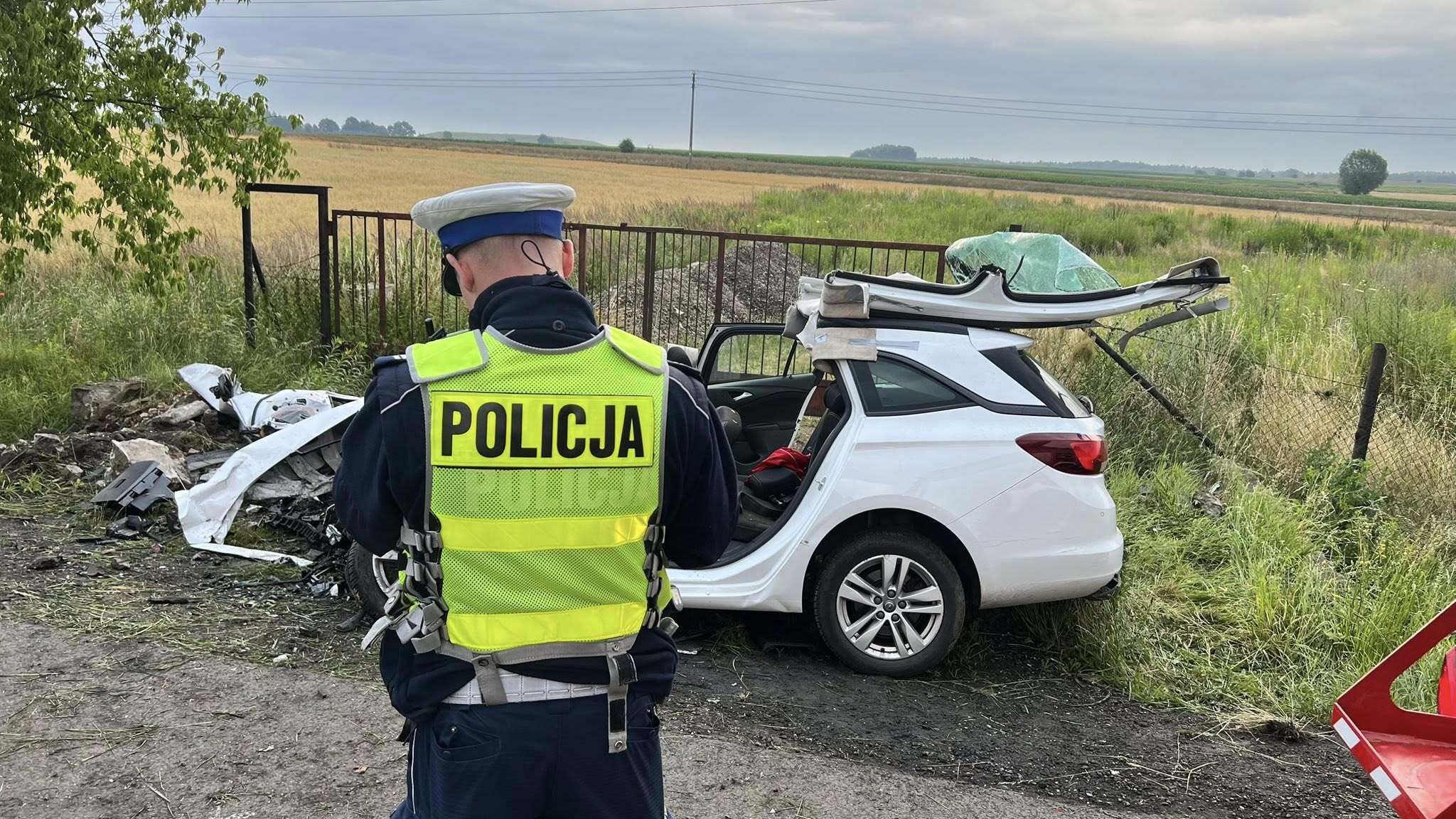 Wypadek Pyskowice Gliwice 13 07 2025 5