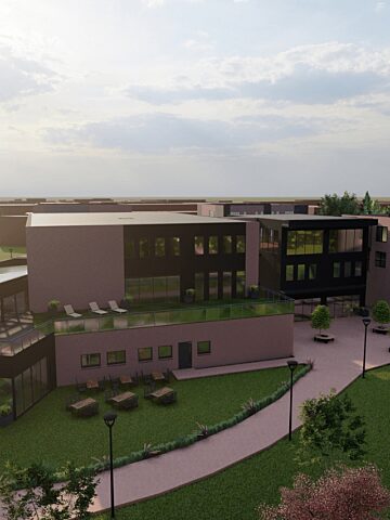 Nowe budynki w Technoparku w Gliwicach Nowe budynki w Technoparku w Gliwicach