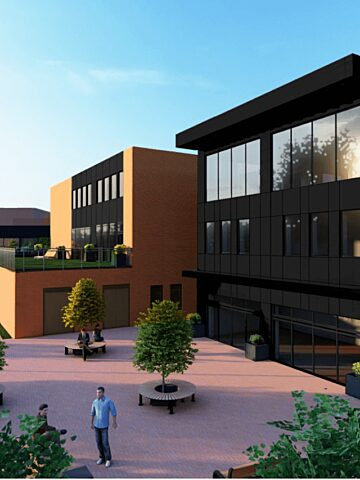 Nowe budynki w Technoparku w Gliwicach Nowe budynki w Technoparku w Gliwicach