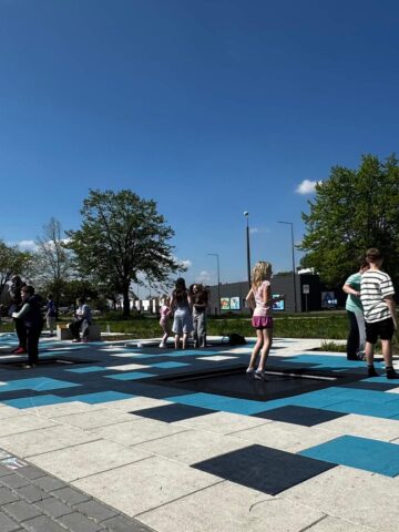 Park trampolin w Pyskowicach Park trampolin w Pyskowicach