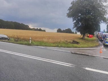 Wypadek Rudziniec 12 07 2025 4