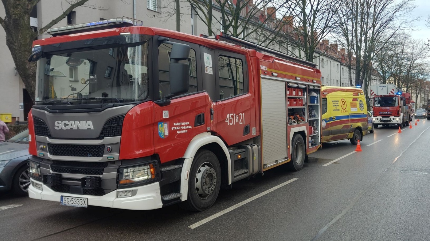 Tragiczny pożar w Gliwicach