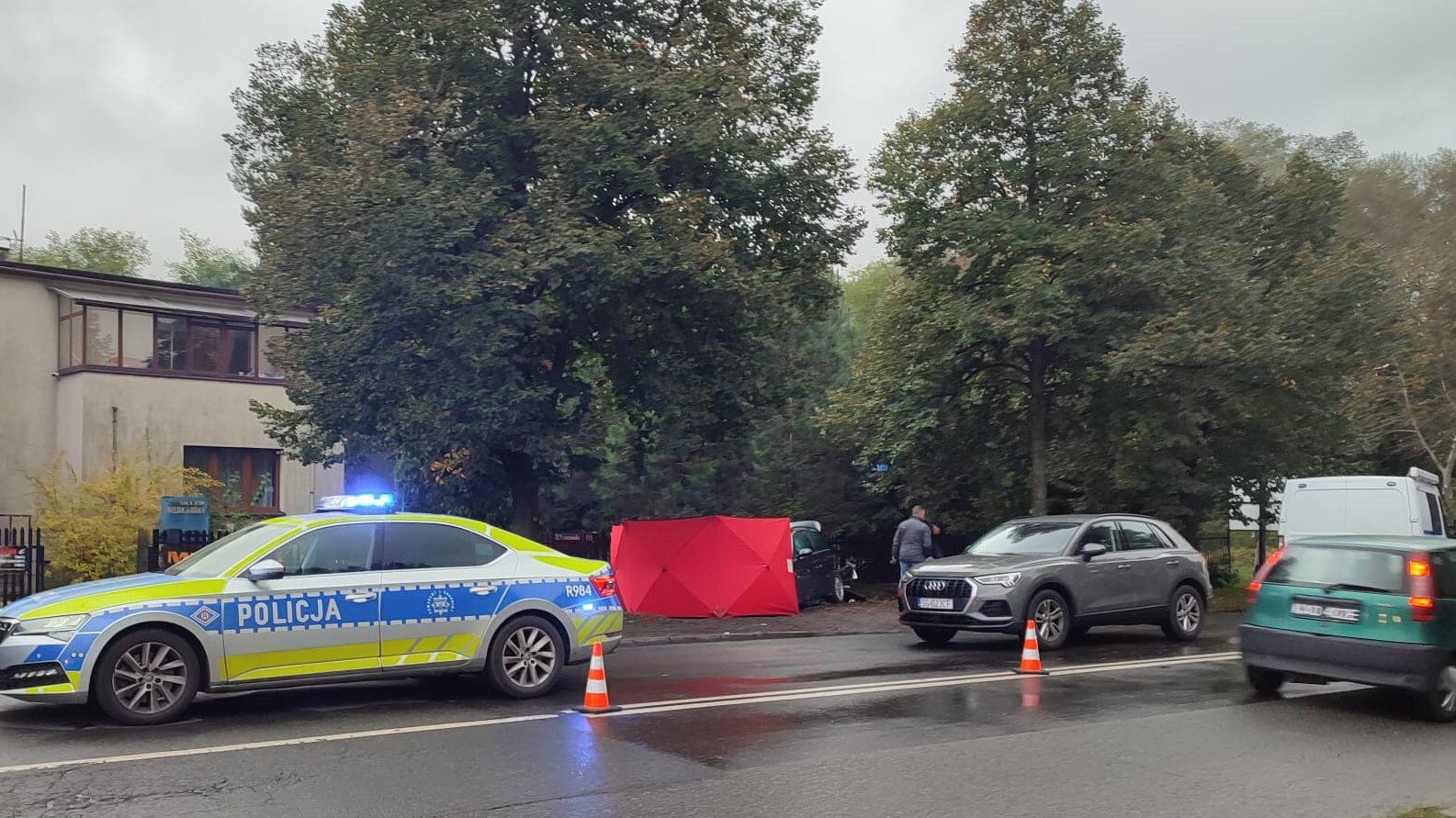 Wypadek przyszowska gliwice 01